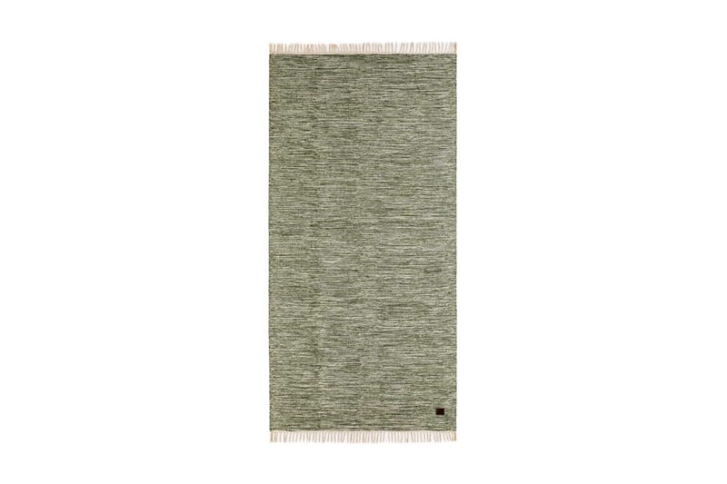 Slite Räsymatto 75x180 cm - Vihreä - Kodintekstiilit & matot - Matto - Moderni matto - Räsymatto
