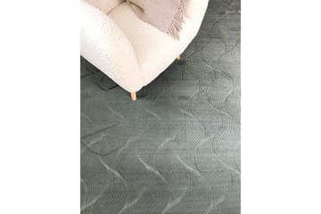 Ranjana Frieze-matto 160x230 cm Suorakulmainen - Vihreä - Kodintekstiilit & matot - Matto - Moderni matto - Wilton-matto