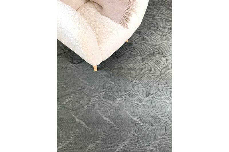 Ranjana Frieze-matto 160x230 cm Suorakulmainen - Vihreä - Kodintekstiilit & matot - Matto - Moderni matto - Wilton-matto