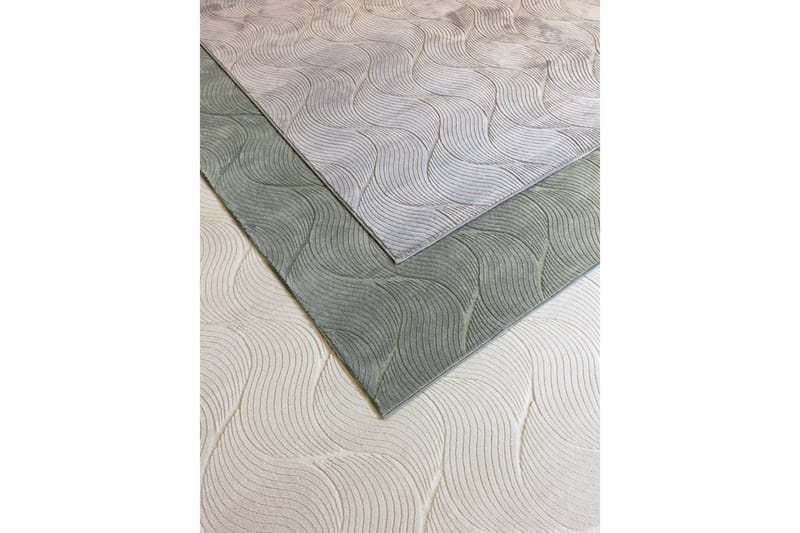 Ranjana Frieze-matto 80x150 cm Pitkulainen - Harmaa - Kodintekstiilit & matot - Matto - Moderni matto - Wilton-matto