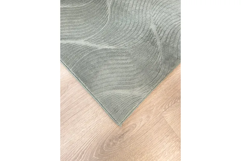 Ranjana Frieze-matto 80x250 cm Pitkulainen - Vihreä - Kodintekstiilit & matot - Matto - Moderni matto - Wilton-matto