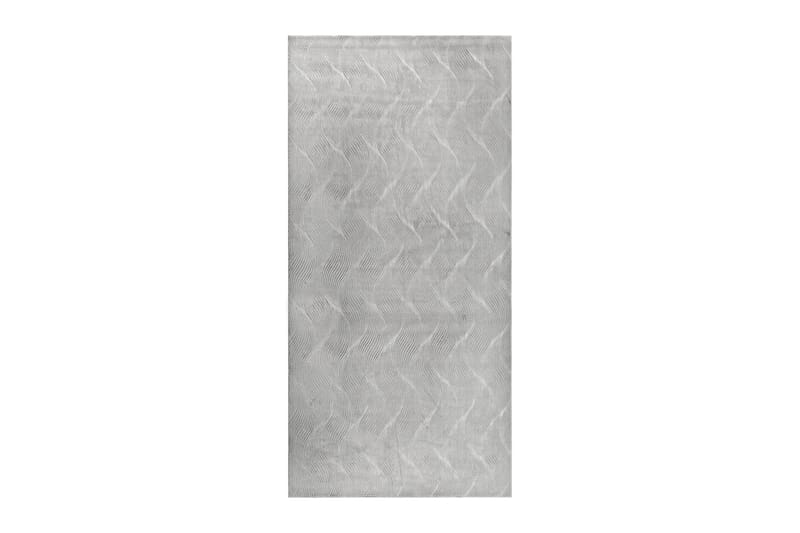 Ranjana Frieze-matto 80x250 cm Pitkulainen - Harmaa - Kodintekstiilit & matot - Matto - Moderni matto - Wilton-matto