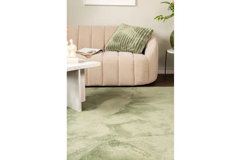 Relax Ryijymatto 140x200 cm - Vihreä - Kodintekstiilit & matot - Matto - Moderni matto - Nukkamatto