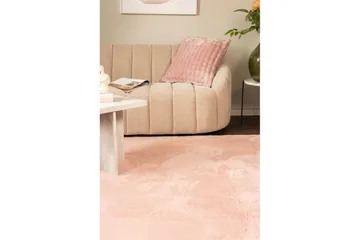Relax Ryijymatto 160x230 cm - Vaaleanpunainen - Kodintekstiilit & matot - Matto - Moderni matto - Nukkamatto