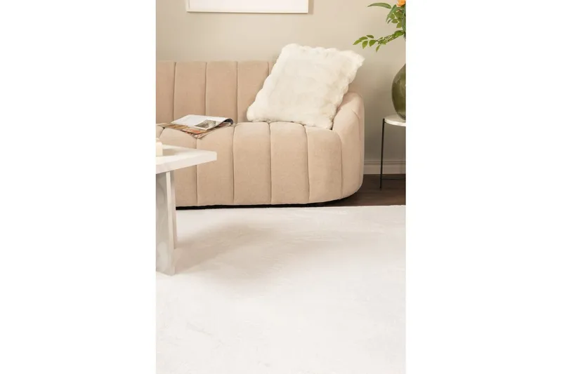 Relax Ryijymatto 200x290 cm - Valkoinen - Kodintekstiilit & matot - Matto - Moderni matto - Nukkamatto