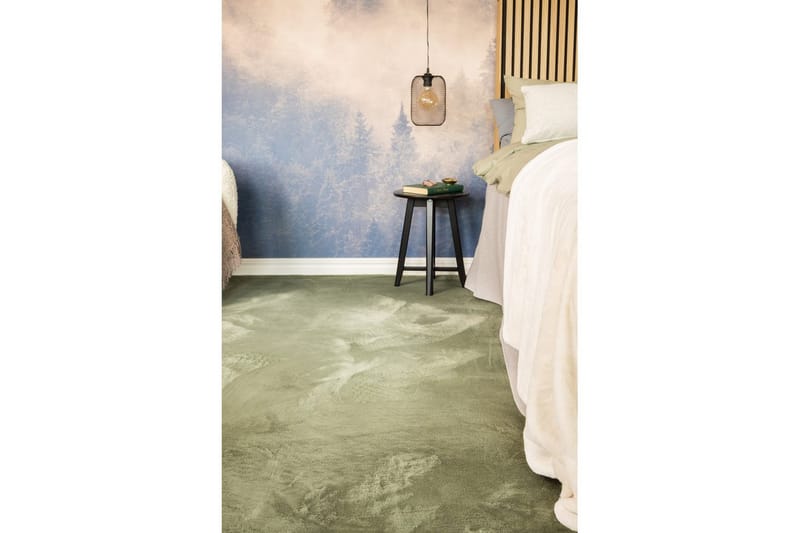 Relax Ryijymatto 200x290 cm - Vihreä - Kodintekstiilit & matot - Matto - Moderni matto - Nukkamatto