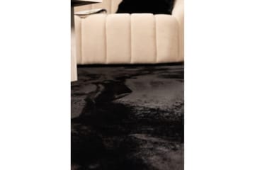 Relax Ryijymatto 240x340 cm - Musta - Kodintekstiilit & matot - Matto - Moderni matto - Nukkamatto
