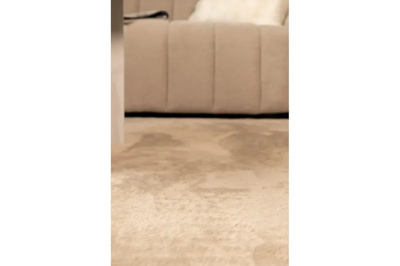 Relax Ryijymatto Rund 120 cm - Beige - Kodintekstiilit & matot - Matto - Moderni matto - Nukkamatto