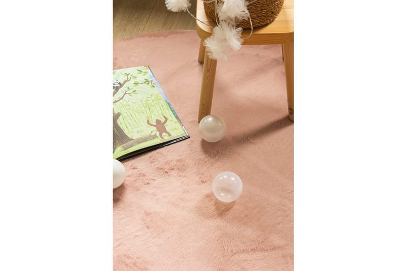 Relax Ryijymatto Rund 120 cm - Beige - Kodintekstiilit & matot - Matto - Moderni matto - Nukkamatto