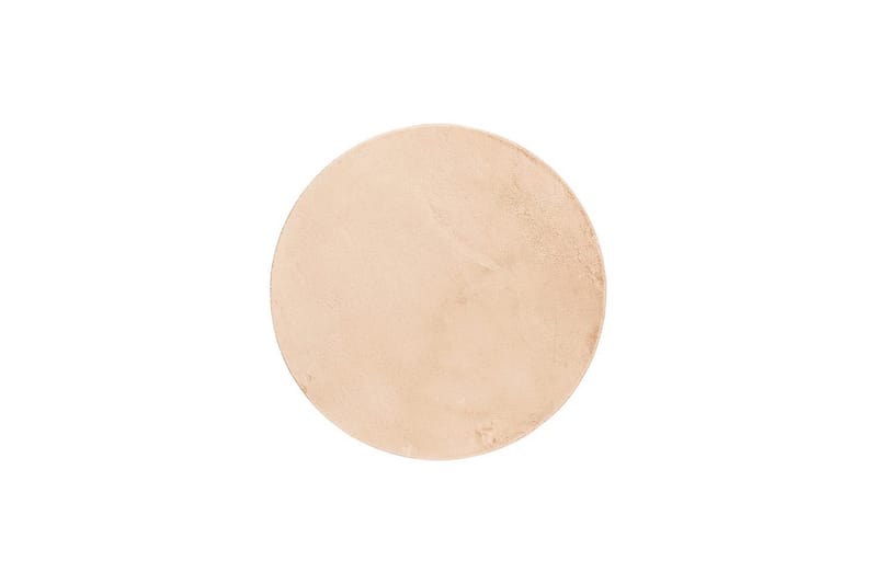 Relax Ryijymatto Rund 120 cm - Beige - Kodintekstiilit & matot - Matto - Moderni matto - Nukkamatto