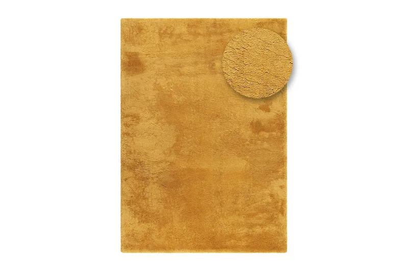 Ryamato Royal Deluxe - 140x200 cm, Keltainen - Kodintekstiilit & matot - Matto - Moderni matto - Nukkamatto