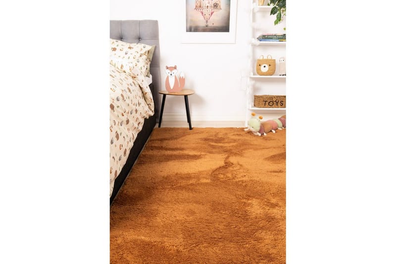 Ryamato Royal Deluxe - 200x290 cm, Terrakotta - Kodintekstiilit & matot - Matto - Moderni matto - Nukkamatto