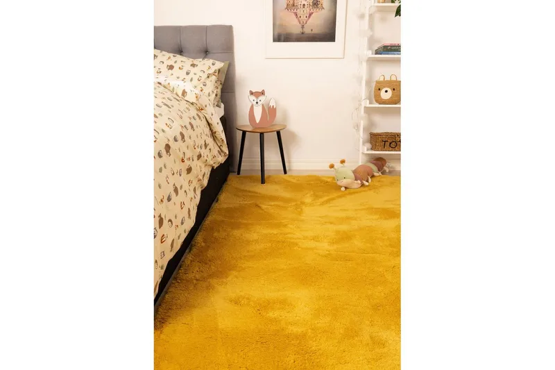 Ryamato Royal Deluxe - 230x330 cm, Keltainen - Kodintekstiilit & matot - Matto - Moderni matto - Nukkamatto