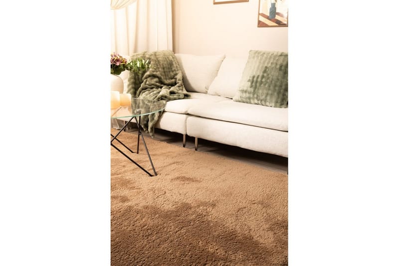 Ryamato Royal Deluxe - 230x330 cm, Mokka - Kodintekstiilit & matot - Matto - Moderni matto - Nukkamatto
