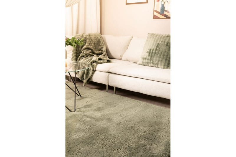 Ryamato Royal Deluxe - 230x330 cm, Vihreä - Kodintekstiilit & matot - Matto - Moderni matto - Nukkamatto