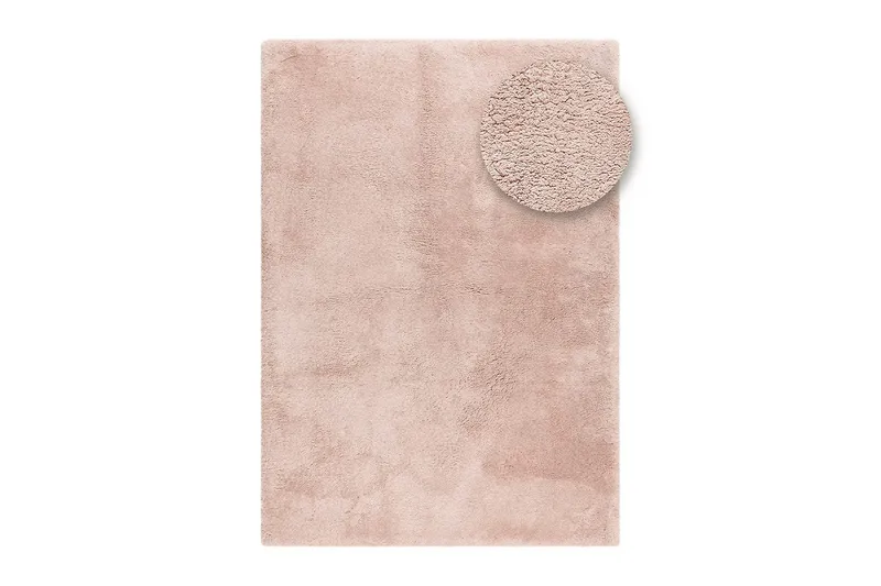 Ryamato Royal Deluxe - 230x330 cm, Pölyinen vaaleanpunainen - Kodintekstiilit & matot - Matto - Moderni matto - Nukkamatto