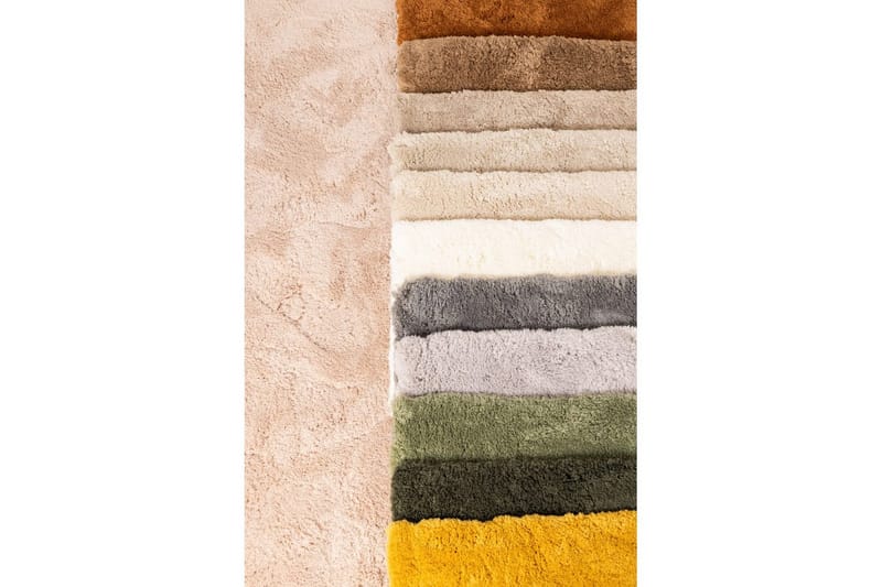 Ryamato Royal Deluxe - 230x330 cm, Pölyinen vaaleanpunainen - Kodintekstiilit & matot - Matto - Moderni matto - Nukkamatto