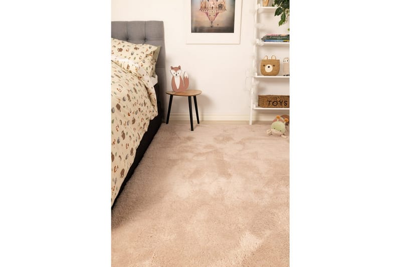 Ryamato Royal Deluxe - 230x330 cm, Pölyinen vaaleanpunainen - Kodintekstiilit & matot - Matto - Moderni matto - Nukkamatto