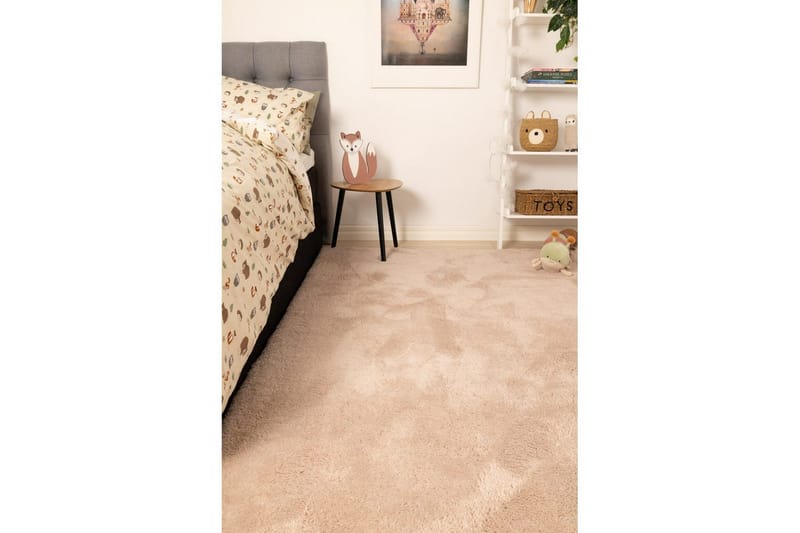 Ryamato Royal Deluxe - 230x330 cm, Pölyinen vaaleanpunainen - Kodintekstiilit & matot - Matto - Moderni matto - Nukkamatto