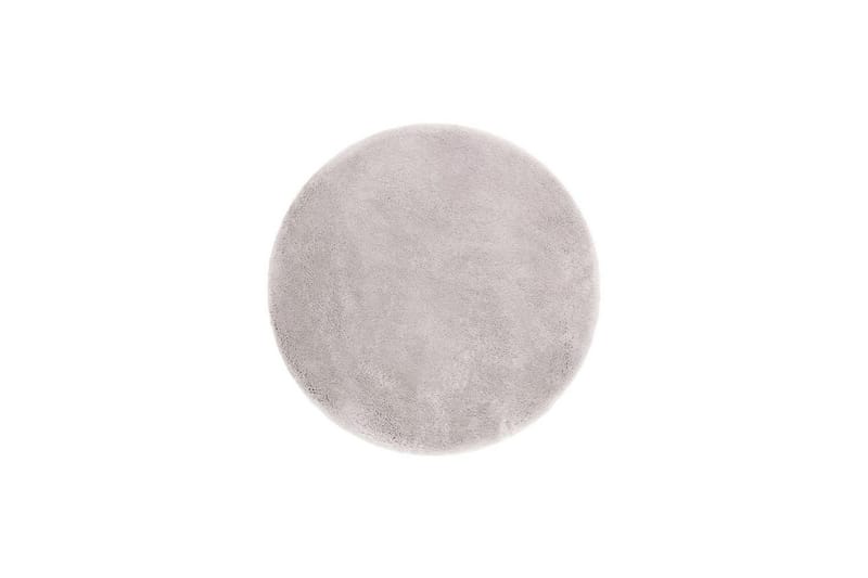 Ryamato Royal Deluxe Pyöreä - 120x120 cm, Hopea - Kodintekstiilit & matot - Matto - Moderni matto - Nukkamatto