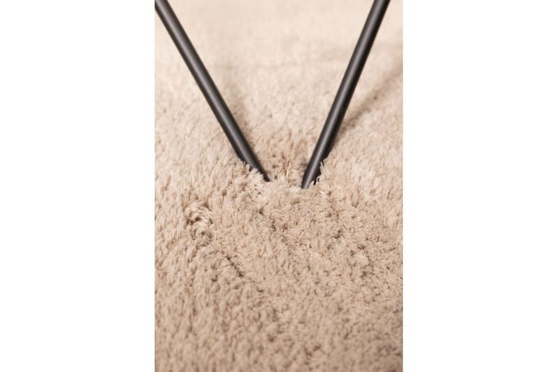 Ryamato Royal Deluxe Pyöreä - 160x160 cm, Pellava - Kodintekstiilit & matot - Matto - Moderni matto - Nukkamatto