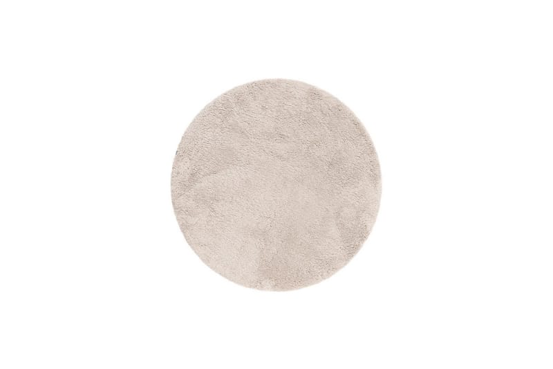 Ryamato Royal Deluxe Pyöreä - 160x160 cm, Greige - Kodintekstiilit & matot - Matto - Moderni matto - Nukkamatto