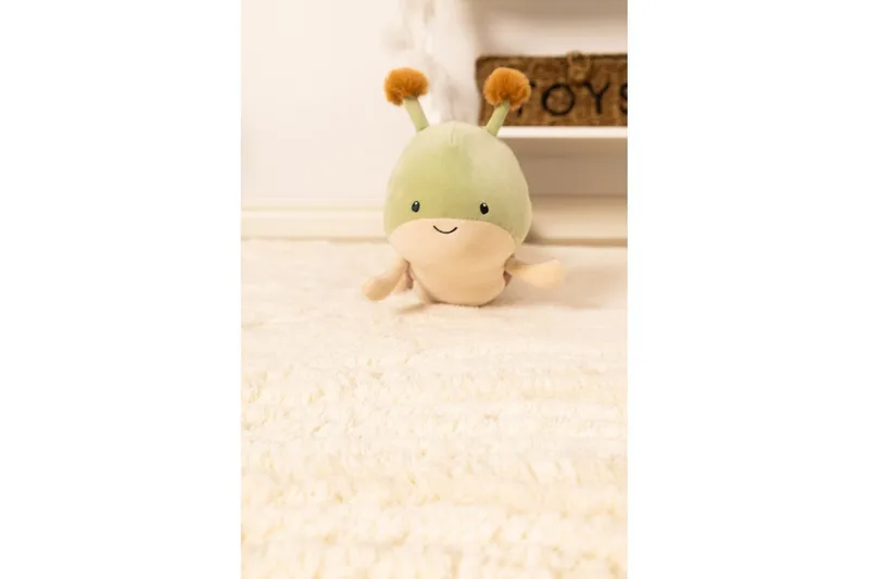 Ryamato Royal Deluxe Pyöreä - 160x160 cm, Kermainen - Kodintekstiilit & matot - Matto - Moderni matto - Nukkamatto