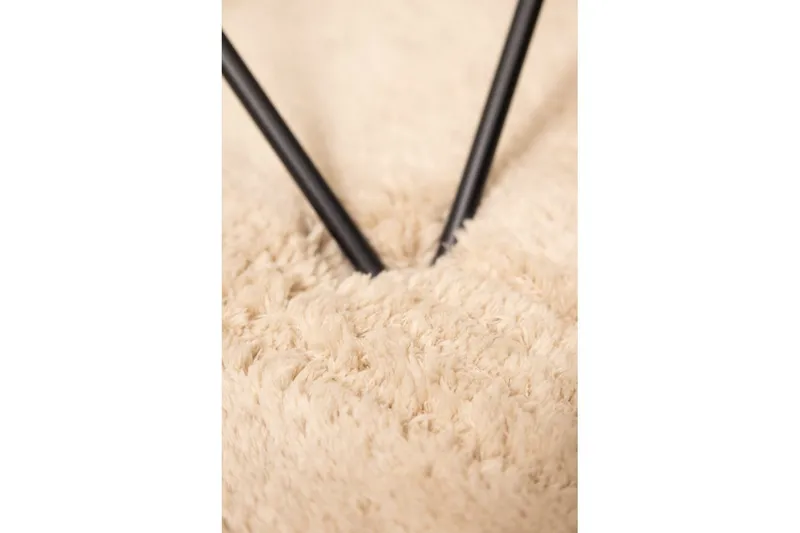 Ryamato Royal Deluxe Pyöreä - 160x160 cm, Luonto - Kodintekstiilit & matot - Matto - Moderni matto - Nukkamatto