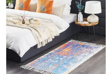 Ryijymatto Acarlar 80x150 cm - Sininen - Kodintekstiilit & matot - Matto - Moderni matto - Wilton-matto