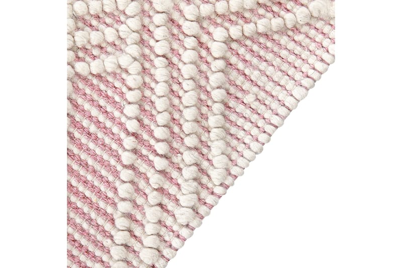 Ryijymatto Adana 160x230 cm - Vaaleanpunainen - Kodintekstiilit & matot - Matto - Moderni matto - Villamatto