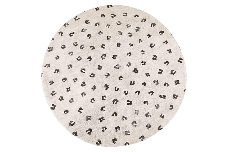 Ryijymatto Afis 140 cm Pyöreä, Beige