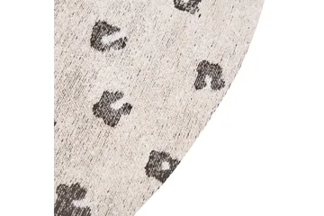 Ryijymatto Afis 140 cm Pyöreä - Beige - Kodintekstiilit & matot - Matto - Moderni matto - Puuvillamatto