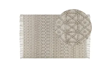 Ryijymatto Alucra 160x230 cm - Beige - Kodintekstiilit & matot - Matto - Moderni matto - Villamatto