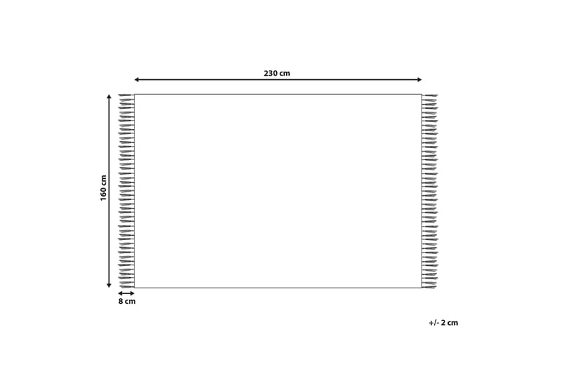 Ryijymatto Alucra 160x230 cm - Beige - Kodintekstiilit & matot - Matto - Moderni matto - Nukkamatto