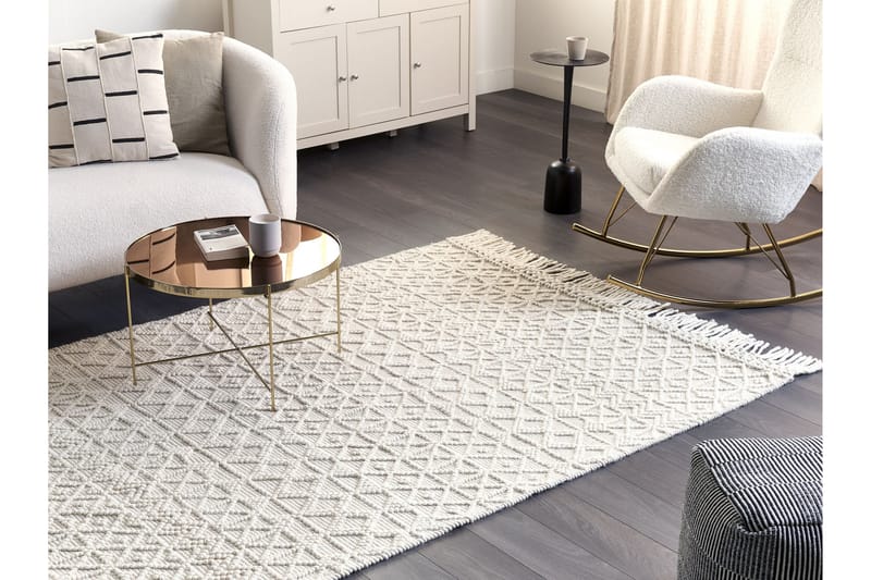 Ryijymatto Alucra 160x230 cm - Beige - Kodintekstiilit & matot - Matto - Moderni matto - Nukkamatto