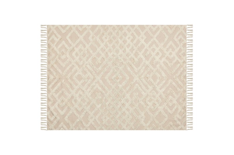 Ryijymatto Ardahan 160x230 cm - Beige - Kodintekstiilit & matot - Matto - Moderni matto - Nukkamatto
