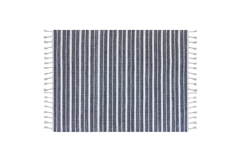 Ryijymatto Bademli 140x200 cm - Sininen - Kodintekstiilit & matot - Matto - Moderni matto - Nukkamatto