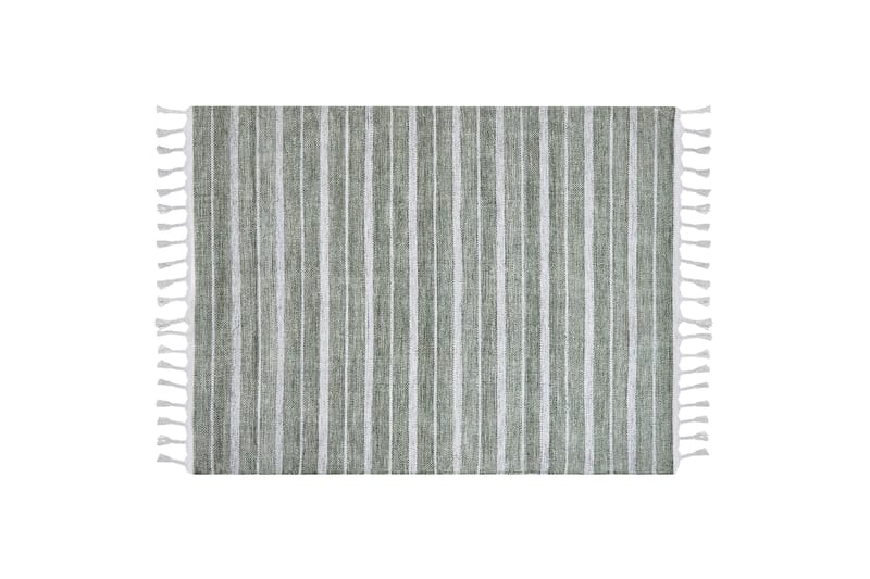 Ryijymatto Bademli 140x200 cm - Vihreä - Kodintekstiilit & matot - Matto - Moderni matto - Nukkamatto