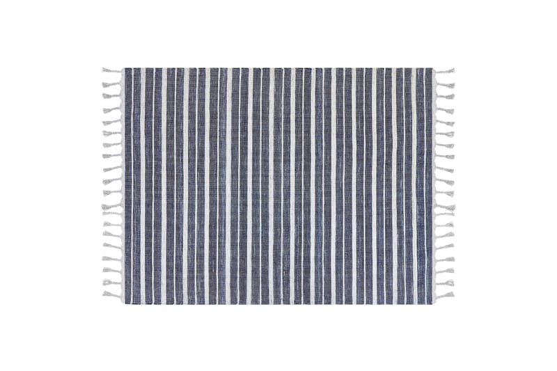 Ryijymatto Bademli 160x230 cm - Sininen - Kodintekstiilit & matot - Matto - Tasokudotut matot