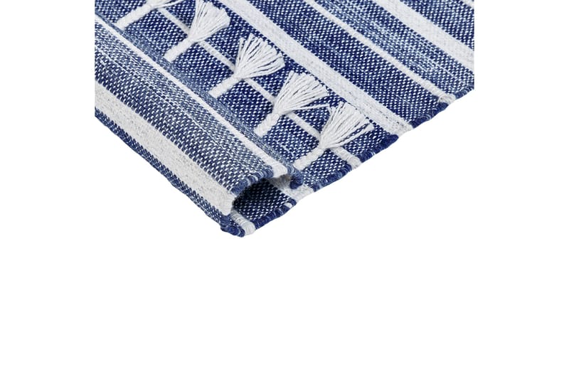 Ryijymatto Bademli 80x150 cm - Sininen - Kodintekstiilit & matot - Matto - Tasokudotut matot