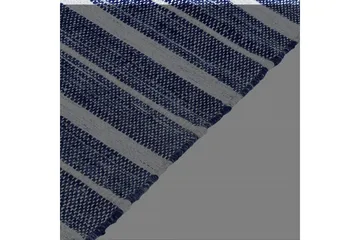 Ryijymatto Bademli 80x150 cm - Sininen - Kodintekstiilit & matot - Matto - Tasokudotut matot