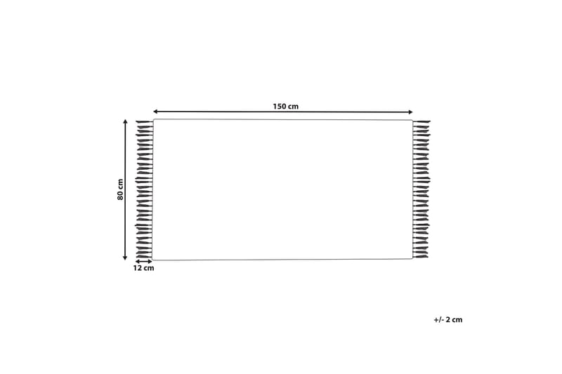 Ryijymatto Bademli 80x150 cm - Vihreä - Kodintekstiilit & matot - Matto - Tasokudotut matot