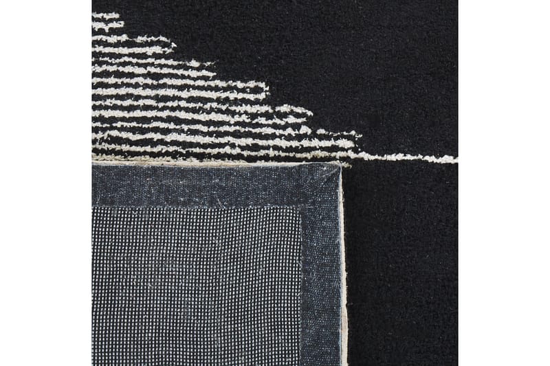 Ryijymatto Bathinda 160x230 cm - Musta/Valkoinen - Kodintekstiilit & matot - Matto - Moderni matto - Puuvillamatto