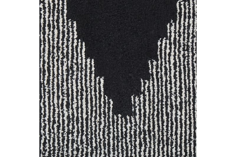 Ryijymatto Bathinda 80x150 cm - Musta/Valkoinen - Kodintekstiilit & matot - Matto - Moderni matto - Puuvillamatto