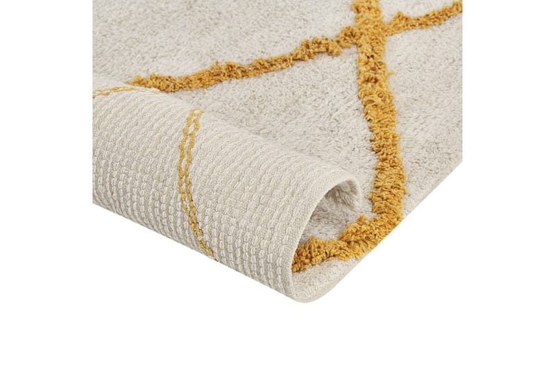 Ryijymatto Beyler 160x230 cm - Musta/Valkoinen - Kodintekstiilit & matot - Matto - Moderni matto - Nukkamatto