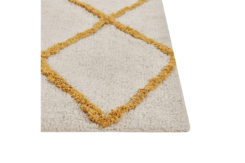 Ryijymatto Beyler 160x230 cm - Musta/Valkoinen - Kodintekstiilit & matot - Matto - Moderni matto - Nukkamatto