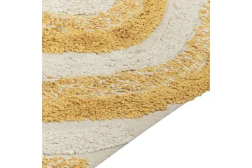 Ryijymatto Bingol 140x200 cm - Keltainen - Kodintekstiilit & matot - Matto - Moderni matto - Nukkamatto