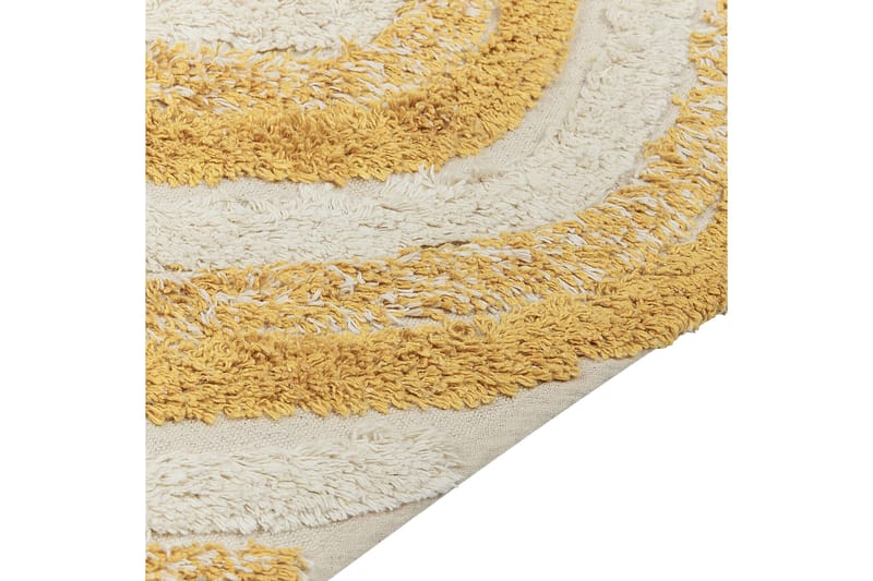 Ryijymatto Bingol 160x230 cm - Keltainen - Kodintekstiilit & matot - Matto - Moderni matto - Nukkamatto