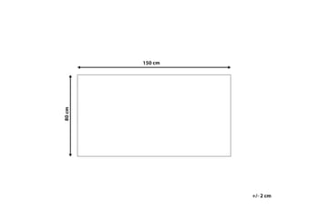 Ryijymatto Binnisz 80x150 cm - Punainen - Kodintekstiilit & matot - Matto - Moderni matto - Nukkamatto