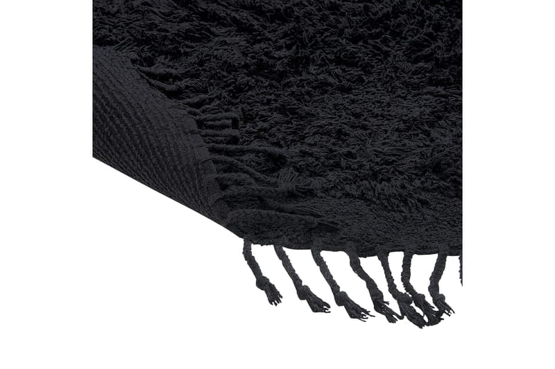 Ryijymatto Bitlis 140 cm Pyöreä - Musta - Kodintekstiilit & matot - Matto - Moderni matto - Nukkamatto